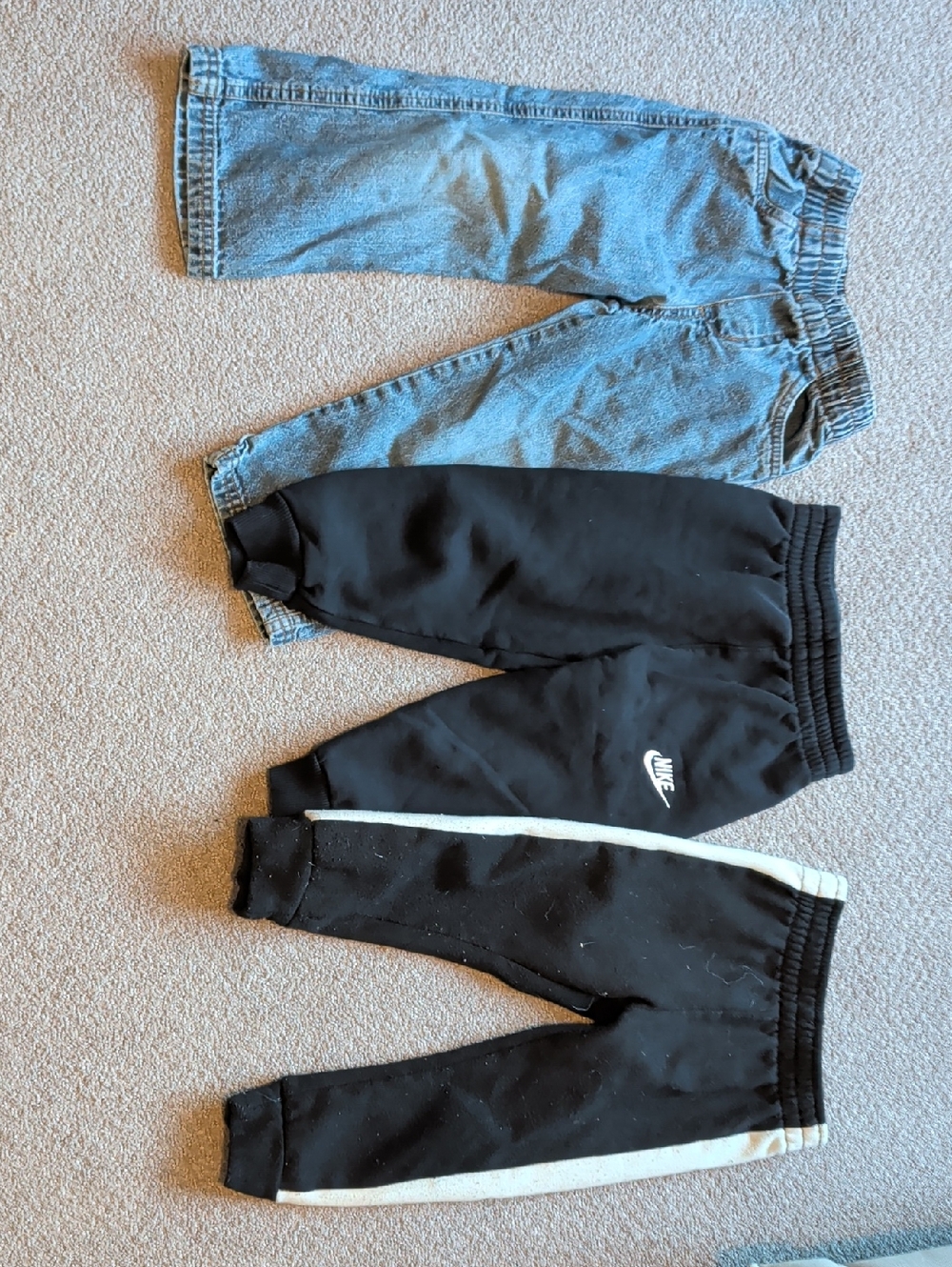 3T Kids Black Joggers, Long Jeans, Black Sweats
